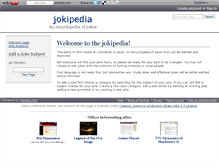 Tablet Screenshot of joki.wikidot.com