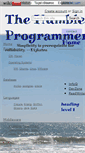 Mobile Screenshot of humbleprogrammer.wikidot.com