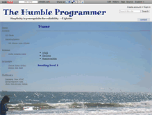 Tablet Screenshot of humbleprogrammer.wikidot.com