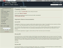 Tablet Screenshot of fo-shadow.wikidot.com