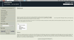 Desktop Screenshot of nekkipedia.wikidot.com