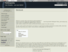 Tablet Screenshot of nekkipedia.wikidot.com