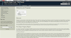 Desktop Screenshot of obcthesis.wikidot.com