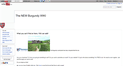 Desktop Screenshot of burgundy.wikidot.com