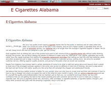 Tablet Screenshot of ecigarettesalabama.wikidot.com