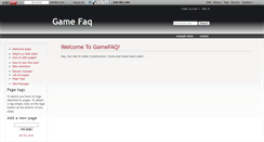 Desktop Screenshot of gamefaq.wikidot.com