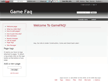Tablet Screenshot of gamefaq.wikidot.com