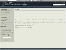 Tablet Screenshot of ieee-cim-tf.wikidot.com