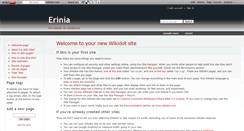 Desktop Screenshot of erinia.wikidot.com