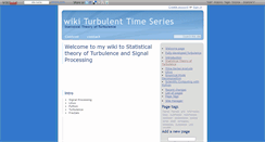 Desktop Screenshot of fluid-turb.wikidot.com