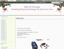 Tablet Screenshot of iching.wikidot.com