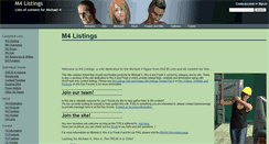 Desktop Screenshot of m4lists.wikidot.com