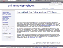 Tablet Screenshot of onlinemoviestvshows.wikidot.com