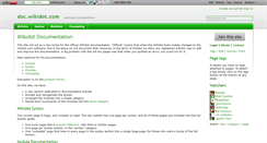 Desktop Screenshot of doc.wikidot.com