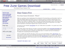 Tablet Screenshot of freezunegamesdownload.wikidot.com