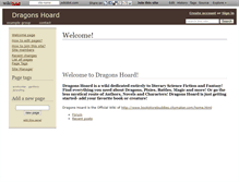 Tablet Screenshot of dragonshoard.wikidot.com