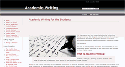 Desktop Screenshot of academicwriting.wikidot.com