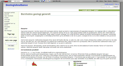 Desktop Screenshot of geologiskealliance.wikidot.com