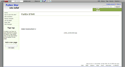 Desktop Screenshot of fallenstar.wikidot.com