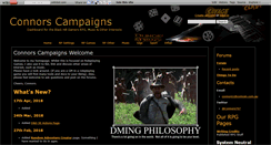 Desktop Screenshot of connorscampaigns.wikidot.com