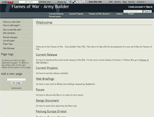 Tablet Screenshot of fow.wikidot.com