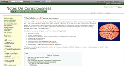Desktop Screenshot of consciousness.wikidot.com