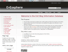 Tablet Screenshot of eveosphere.wikidot.com