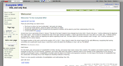 Desktop Screenshot of completesrd.wikidot.com