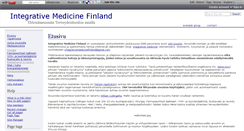 Desktop Screenshot of integrativemedicinefinland.wikidot.com
