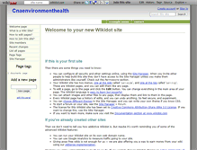 Tablet Screenshot of cnaenvironmenthealth.wikidot.com