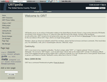 Tablet Screenshot of grit.wikidot.com