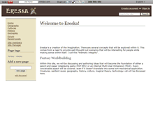 Tablet Screenshot of ereska.wikidot.com