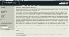 Desktop Screenshot of hyderabadproject.wikidot.com
