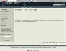 Tablet Screenshot of everquesthelper.wikidot.com