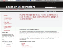 Tablet Screenshot of becasmexico.wikidot.com