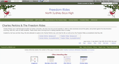 Desktop Screenshot of freedomrides.wikidot.com