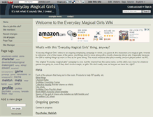 Tablet Screenshot of everydaymagicalgirls.wikidot.com