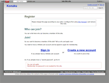 Tablet Screenshot of konaku.wikidot.com