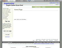 Tablet Screenshot of angelsonline.wikidot.com