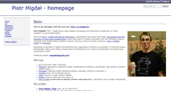 Desktop Screenshot of migdal.wikidot.com