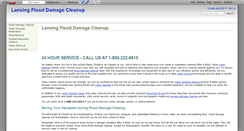 Desktop Screenshot of lansingflooddamagecleanup.wikidot.com