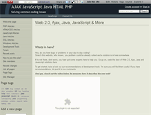 Tablet Screenshot of ajaxweb.wikidot.com