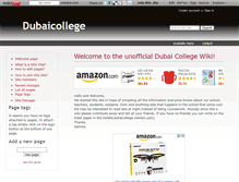 Tablet Screenshot of dubaicollege.wikidot.com