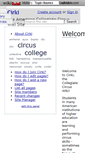 Mobile Screenshot of collegiatecircus.wikidot.com