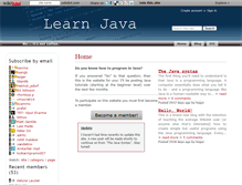 Tablet Screenshot of java.wikidot.com