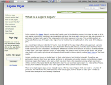 Tablet Screenshot of linerocigars.wikidot.com