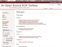 Tablet Screenshot of opensourceecm.wikidot.com
