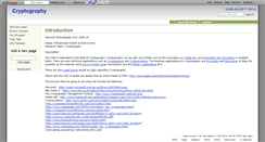 Desktop Screenshot of cryptography.wikidot.com