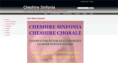 Desktop Screenshot of cheshiresinfonia.wikidot.com
