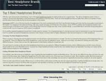 Tablet Screenshot of bestheadphonebrands.wikidot.com